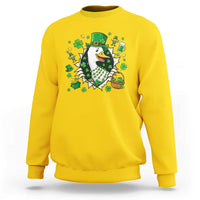 Funny Silly Irish Goose Sweatshirt St Patricks Day Celebration