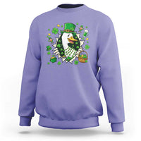 Funny Silly Irish Goose Sweatshirt St Patricks Day Celebration