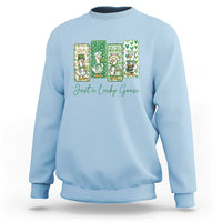 Just A Lucky Goose Nurse Sweatshirt St Patricks Day Gift