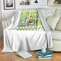 Funny Goose Radiologic Technologist Throw Blanket St Patricks Day Gift