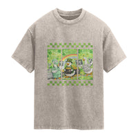 Funny Goose Radiologic Technologist Washed Cotton T-Shirt St Patricks Day Gift