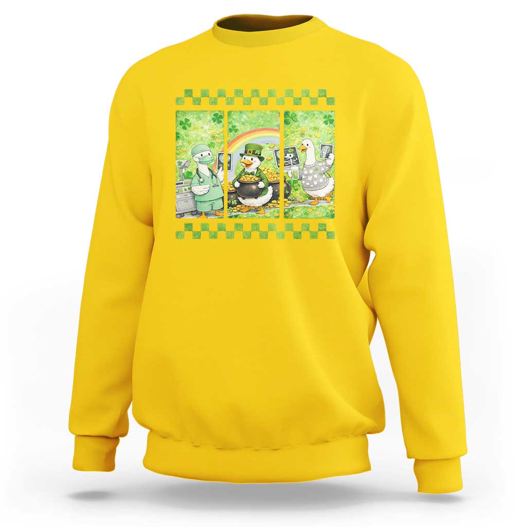 Funny Goose Radiologic Technologist Sweatshirt St Patricks Day Gift