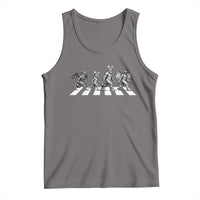 Funny Easter Cryptid Walk Tank Top Bigfoot Mothman Jersey Devil Chupacabra