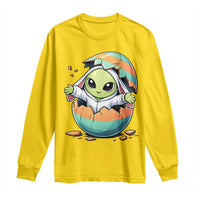 Funny Alien Bunny Ears Easter Long Sleeve Shirt Extraterrestrial Gift