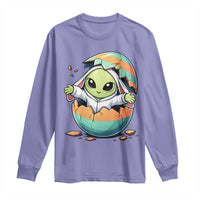 Funny Alien Bunny Ears Easter Long Sleeve Shirt Extraterrestrial Gift