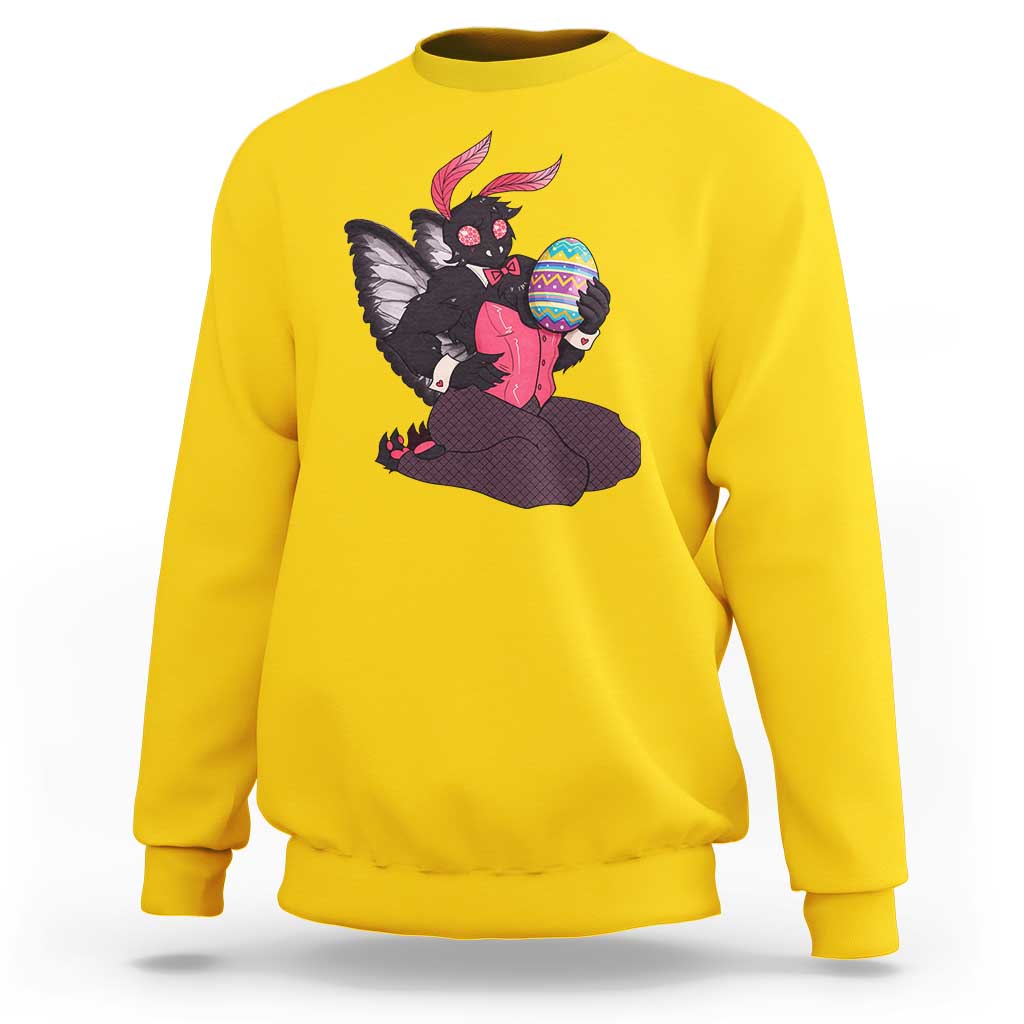 Sexy Easter Bunny Mothman Sweatshirt Cryptid Humor Gift