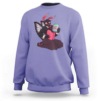 Sexy Easter Bunny Mothman Sweatshirt Cryptid Humor Gift