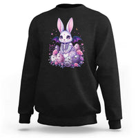 Cute Spooky Easter Bunny Sweatshirt Pastel Goth Rabbit Gift