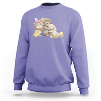 Cute Punch Baby Monkey Easter Sweatshirt Funny Animal Gift