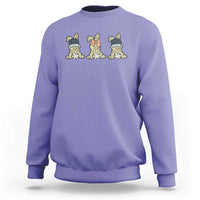 Camo Easter Bunny Sweatshirt Funny Hunter Easter Gift