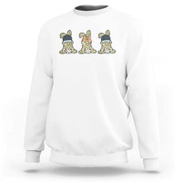 Camo Easter Bunny Sweatshirt Funny Hunter Easter Gift