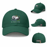 Funny Panda Workout Gift Baseball Cap The Struggle Is Real