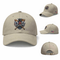 Baseball Dad Est 2026 Baseball Cap New Dad Father's Day Gift