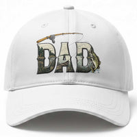 Fishing Dad Baseball Cap Funny Angler Fathers Day Gift