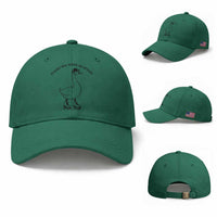 Funny Silly Goose Roller Skater Baseball Cap Flight Was Never An Option