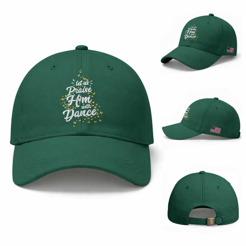 Christian Ballet Lover Baseball Cap Let Us Praise Him With Dance