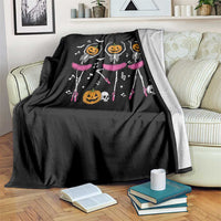 Ballet Skeleton Dance Throw Blanket Funny Halloween Gift - Wonder Print Shop