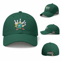 Funny Bowling Ball Dab Baseball Cap Sports Lover Gift