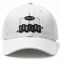Id Rather Be Bowling Baseball Cap Funny Bowler Gift