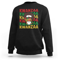 Kwanzaa Nurse Pride Sweatshirt African Heritage Holiday Gift - Wonder Print Shop