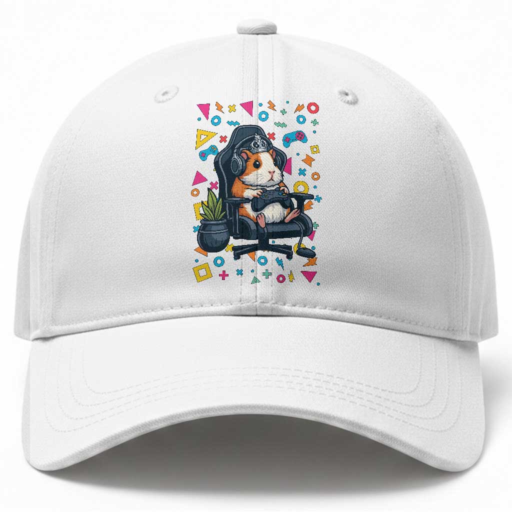 Funny Guinea Pigs And Gaming Lover Gift For Kid Baseball Cap
