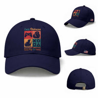 Funny Easily Distracted By Guinea Pigs And Gaming Baseball Cap Game Lover Gift