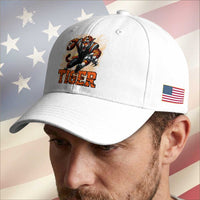 Lightning Tiger Lover Baseball Cap Sport Lover Gift