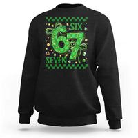 Funny St Patricks Day Sweatshirt Six Seven Meme Irish Gag Gift