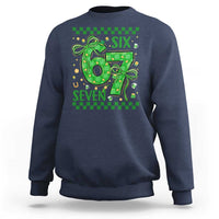 Funny St Patricks Day Sweatshirt Six Seven Meme Irish Gag Gift