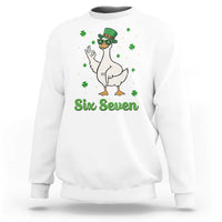 Lucky Goose Six Seven Meme Sweatshirt St Patricks Day