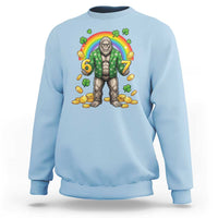 Bigfoot Six Seven Meme Sweatshirt Funny St Patricks Day Gift
