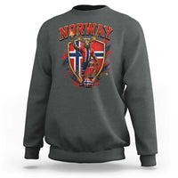 Funny Norway Norwegian Moose Sweatshirt Soccer Fan Game Day Gift