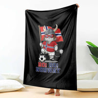 Ro Ro Norway Throw Blanket Norwegian Pride Cat Lover Norway Flag Gift