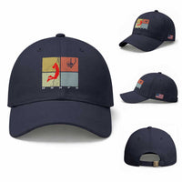 Hoops Life Baseball Cap Retro Basketball Dunk Silhouette