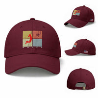 Hoops Life Baseball Cap Retro Basketball Dunk Silhouette