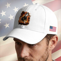 Dalmatian Firefighter Hero Baseball Cap Fire Engine Rescue Dog Lover Gift