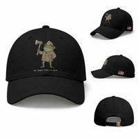Funny Firefighter Frog We Fight Fire At Dawn Baseball Cap Fireman Gift