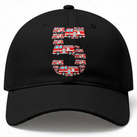 Fire Truck 5th Birthday Baseball Cap Firefighter Gift For Five Year Old Kid
