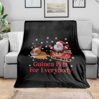 Guinea Pigs For Everybody Throw Blanket Funny Xmas Gift - Wonder Print Shop
