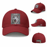 Funny Siberian Husky Meme Baseball Cap My Name Is Stop That