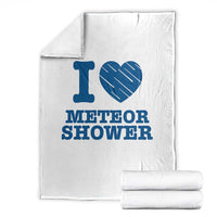 Meteor Shower Lover Throw Blanket Astronomy Enthusiast Gift