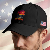 Funny Dinosaur Baseball Meteorite Baseball Cap Not Today