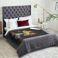 Dinosaur Meteor Shower Astronomy Humor Throw Blanket Not Today
