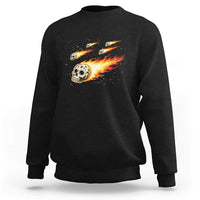 Skull Meteorite Sweatshirt Deep Space Asteroid Meteor Shower