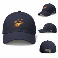 Cookie Meteor Shower Baseball Cap Funny Space Dessert