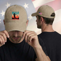 Funny BaseBall Lover Washed Cotton Baseball Cap Balls In Coming Down