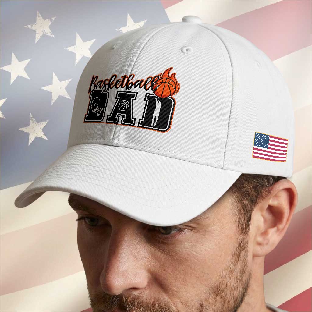 Basketball Dad Baseball Cap Gift For Sport Lover