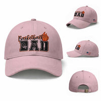 Basketball Dad Baseball Cap Gift For Sport Lover