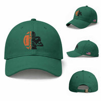 Midwest Football Lover Baseball Cap CFBB Fan Gift