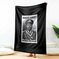 Marcus Garvey Throw Blanket Jamaican National Hero Legacy Gift